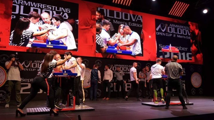 World Cup Armwrestling Moldova Open Cup at Polivalent Hall of Capital