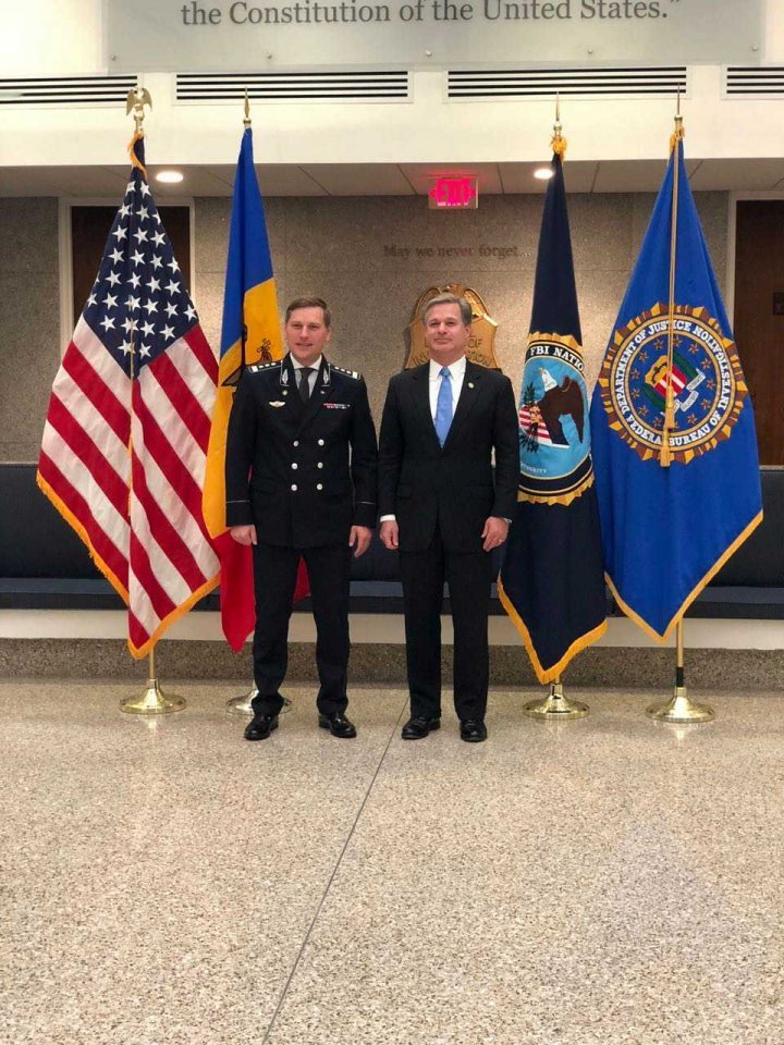 Border Police Chief Fredolin Lecari had a working visit at Washington (PHOTO)