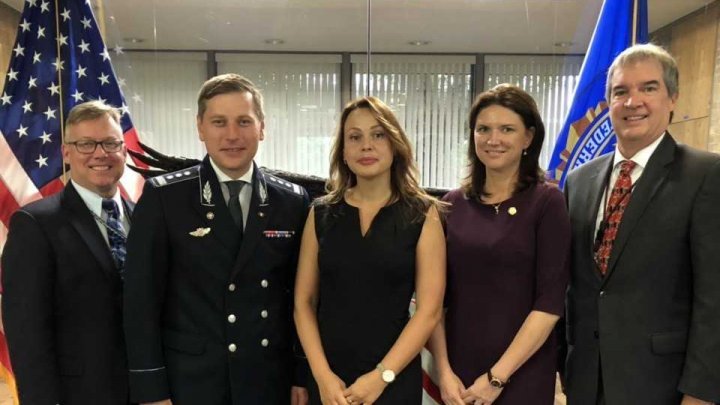 Border Police Chief Fredolin Lecari had a working visit at Washington (PHOTO)