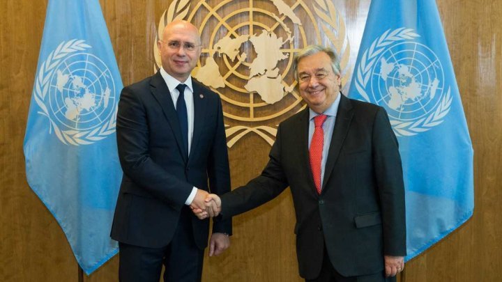 Pavel Filip to UN Secretary General: We appreciate that Organization has focused its attention on withdrawal of Russian troops from Republic of Moldova