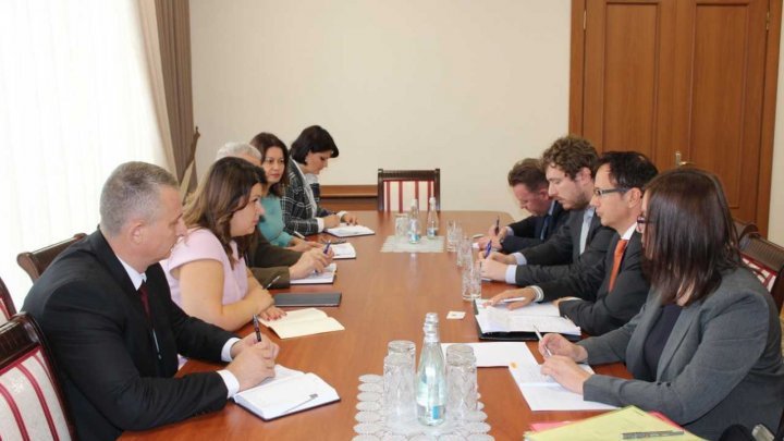 Cristina Lesnic held official meeting with Claus Neukirch, OSCE mission chief in Moldova 