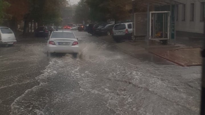 It rains heavily in Chisinau! INP comes up with recommendations (PHOTO/VIDEO)