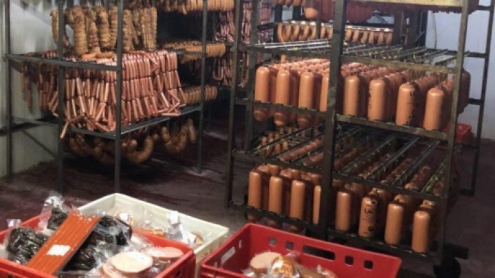 What found ANSA and Police employees after unannounced control at Meat and Sausage Company