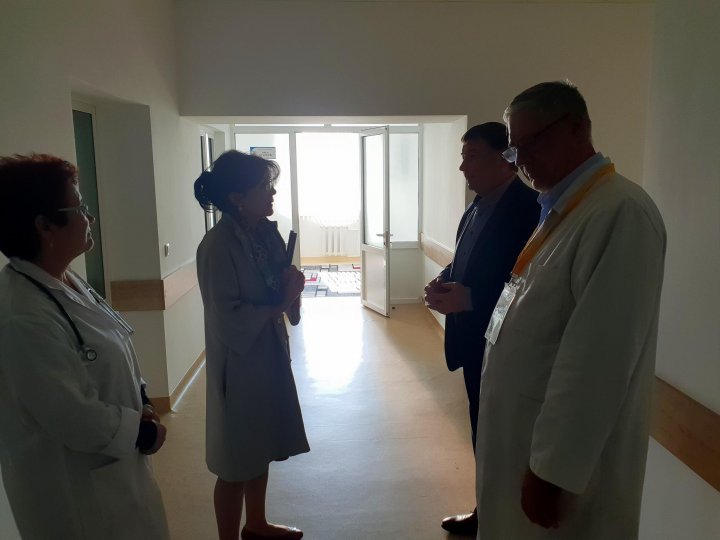 Silvia Radu, fast control at Hincesti District Hospital. What Minister of Health found there