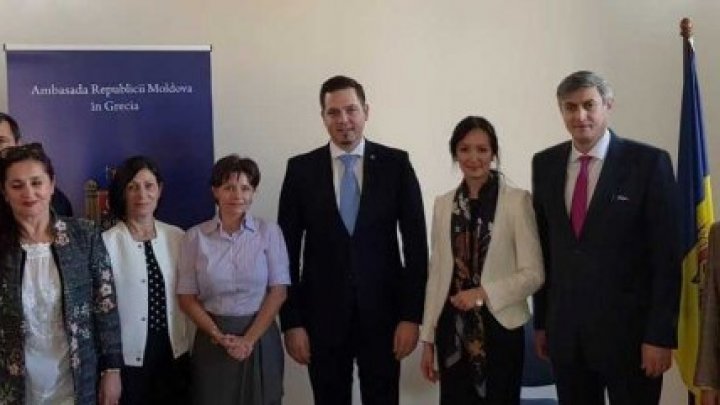 Minister Tudor Ulianovschi had a meeting with a members of Moldovan Diaspora in Greece