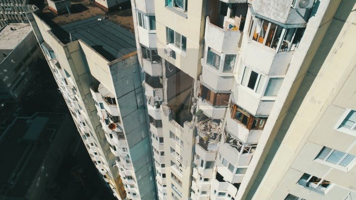 Block of flats that suffered explosion started to be repaired