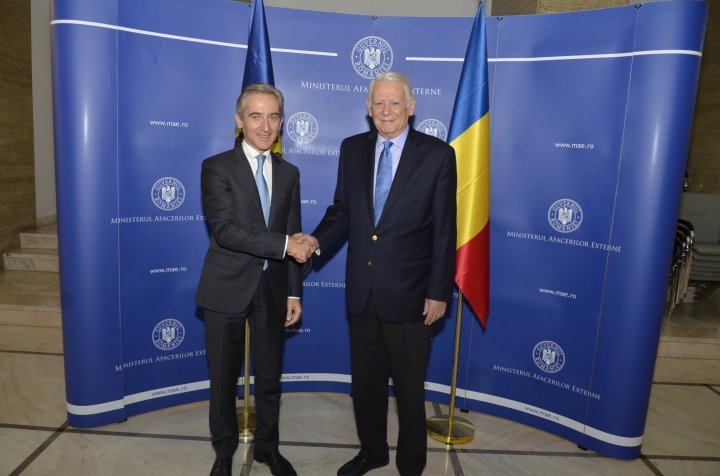 Vice-Prime Minister Iurie Leanca met with the President of the Bucharest Senate, Calin Popescu-Tariceanu