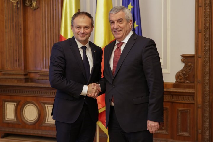 Parliament Speaker had meetings with presidents of both Chamber Presidents of Romanian Parliament