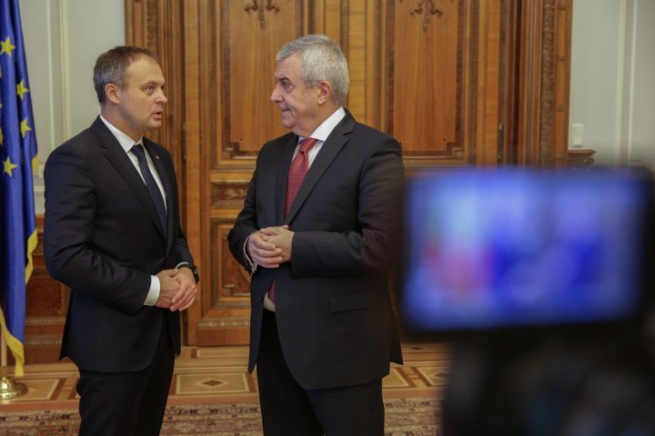 Parliament Speaker had meetings with presidents of both Chamber Presidents of Romanian Parliament