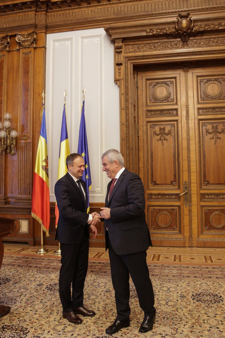 Parliament Speaker had meetings with presidents of both Chamber Presidents of Romanian Parliament