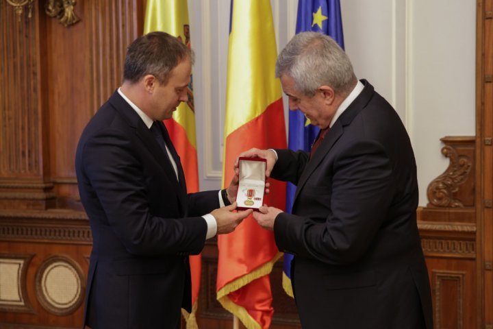 Parliament Speaker had meetings with presidents of both Chamber Presidents of Romanian Parliament