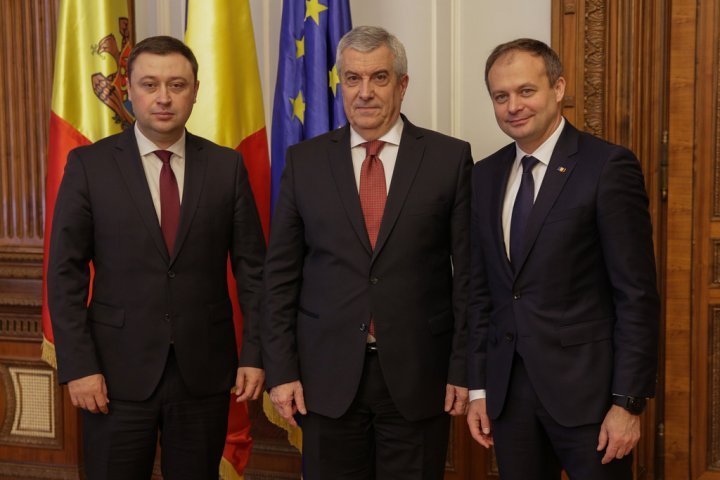 Parliament Speaker had meetings with presidents of both Chamber Presidents of Romanian Parliament