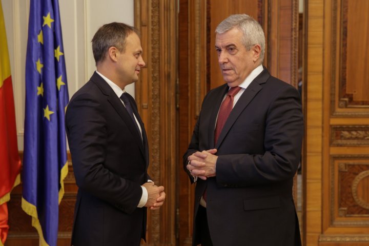 Parliament Speaker had meetings with presidents of both Chamber Presidents of Romanian Parliament