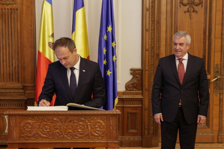 Parliament Speaker had meetings with presidents of both Chamber Presidents of Romanian Parliament