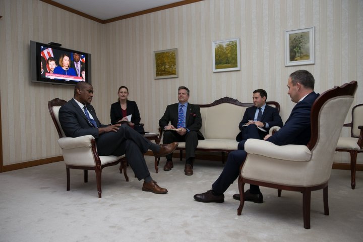 Speaker of the Parliament had a meeting with the new US Ambassador to Moldova. What the two officials talked about