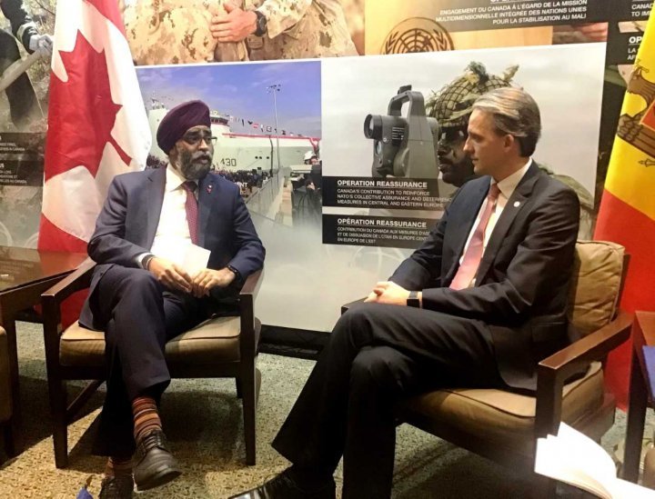 Canadian Defense Minister: Population's resilience is a factor for a state's security