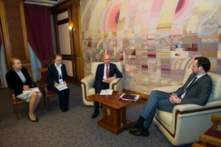 Pavel Filip and Dirk Wiese, federal coordinator for relations with Russia, Central Asia and the countries of the Eastern Partnership held meeting