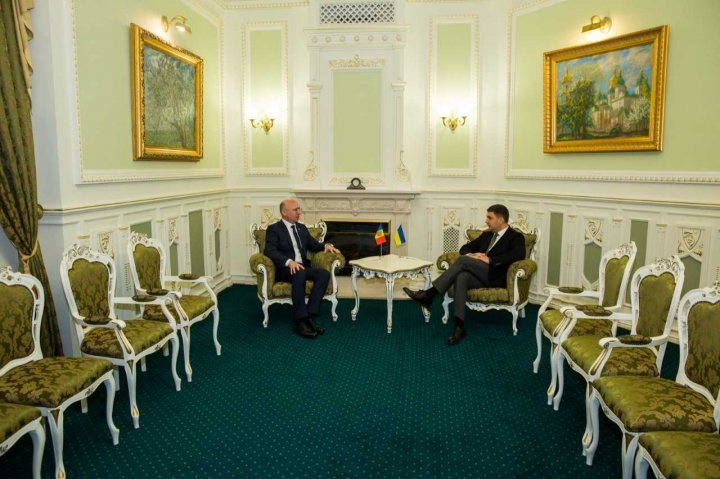 Agenda of Moldovan-Ukrainian relations, discussed by Prime-Minister Pavel Filip with his Ukrainian counterpart Volodymyr Groysman