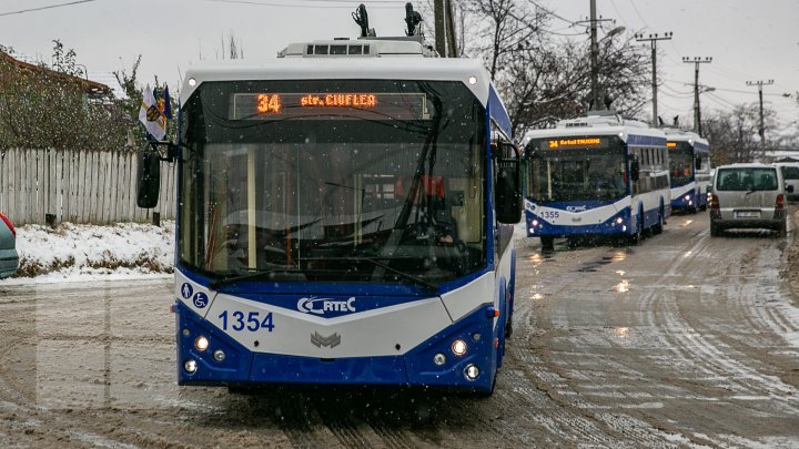 Truseni inhabitants will go with new trolleybuses since today