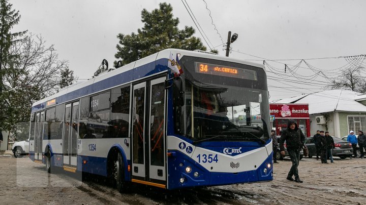 Truseni inhabitants will go with new trolleybuses since today