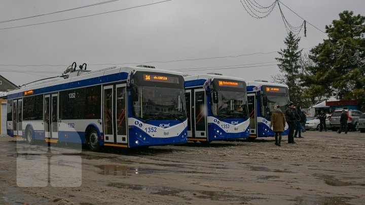 Truseni inhabitants will go with new trolleybuses since today