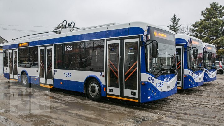 Truseni inhabitants will go with new trolleybuses since today