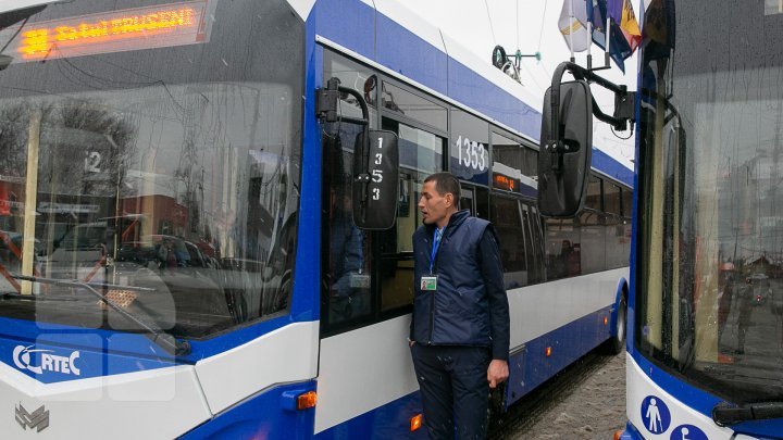 Truseni inhabitants will go with new trolleybuses since today