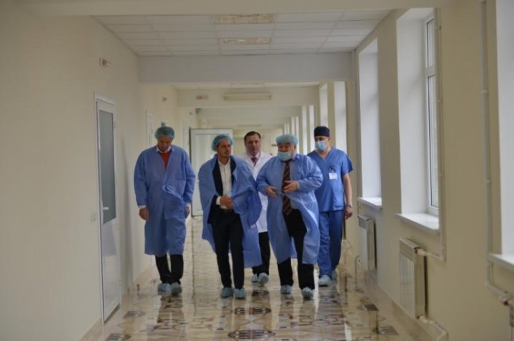 Better conditions at St. Michael Archangel Hospital in Chisinau. A section has been repaired