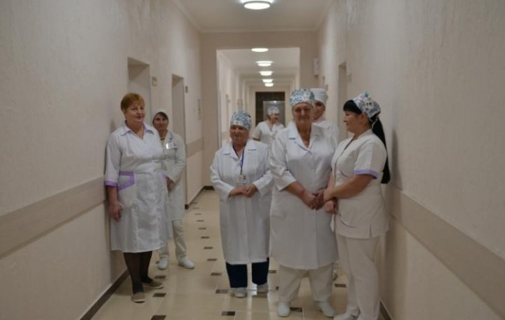 Better conditions at St. Michael Archangel Hospital in Chisinau. A section has been repaired