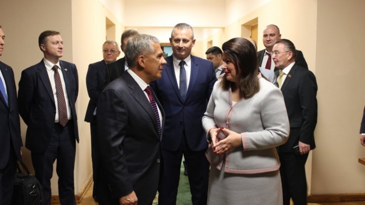 Cristina Lesnic had a meeting with Tatarstan President Rustam Minnihanov