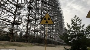 Haunting images show the nuclear wasteland which stands largely untouched since the catastrophe in 1986