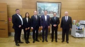 Ruslan Codreanu had a meeting with mayor of Riga, Nils Ušakovs. What they talked about