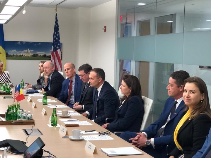 Andrian Candu attended the launch of Moldova-US Business Council