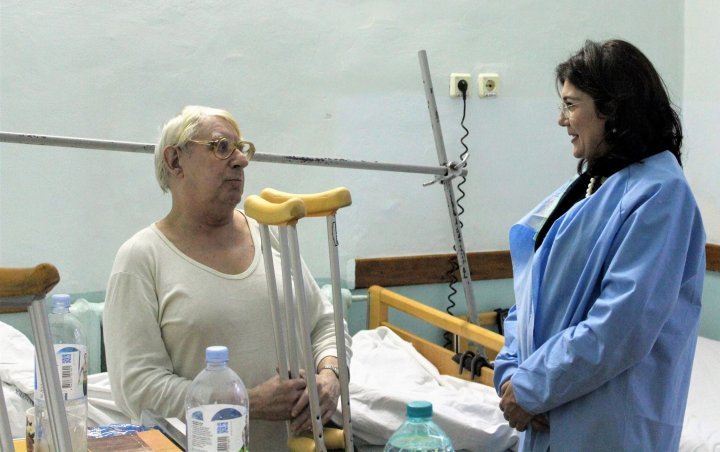 Silvia Radu paid visit to hospital of Traumatology and Ortopedics. She said they will monitor the hospital