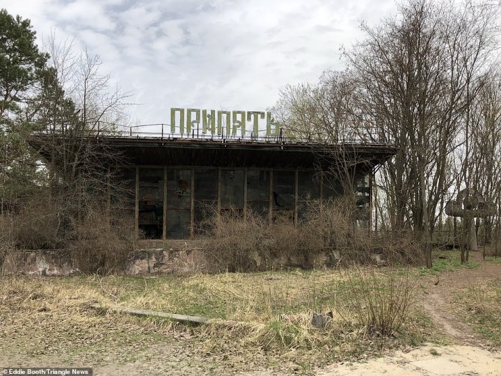 Haunting images show the nuclear wasteland which stands largely untouched since the catastrophe in 1986