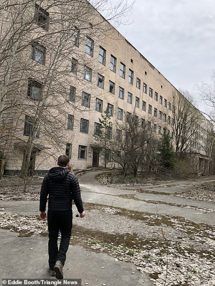 Haunting images show the nuclear wasteland which stands largely untouched since the catastrophe in 1986