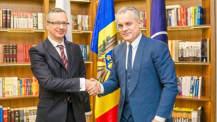 Vlad Plahotniuc, DPM chairman held meeting with Claus Neukirch. Among the discussed subjects is transnistrean conflict 