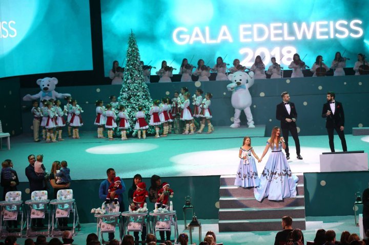 Edelweiss Gala. Vlad Plahotniuc offered a house to a large family