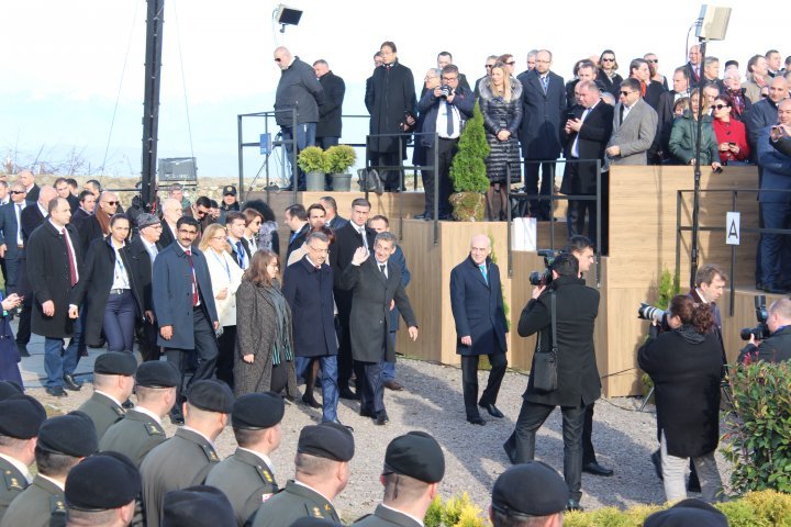 Deputy Prime Minister for Reintegration, Cristina Lesnic, participated at investment ceremony of Georgian President Salome Zourabichvili
