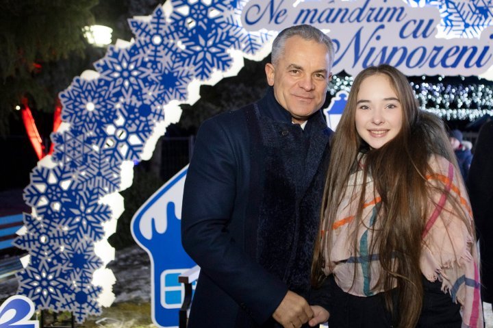 Vlad Plahotniuc at Nisporeni Christmas Fair: Together with people from my village I lived beautiful moments