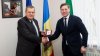 New appreciation with medal. Fredolin Lecari thanked Simion Terzioglo for cooperation