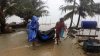 Tropical storm's surging seas hit Thai beaches