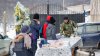 Carols Festival at Tiganesti monastery: Policemen and folk bands performed