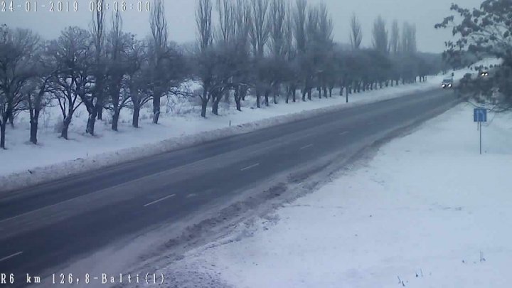 Attention drivers! Freezing rain and heavy snow across Moldova. How to circulate at this hour 