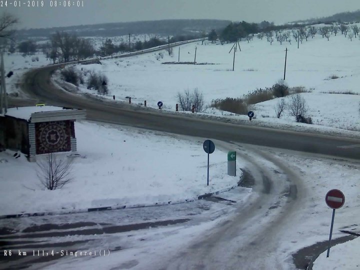 Attention drivers! Freezing rain and heavy snow across Moldova. How to circulate at this hour