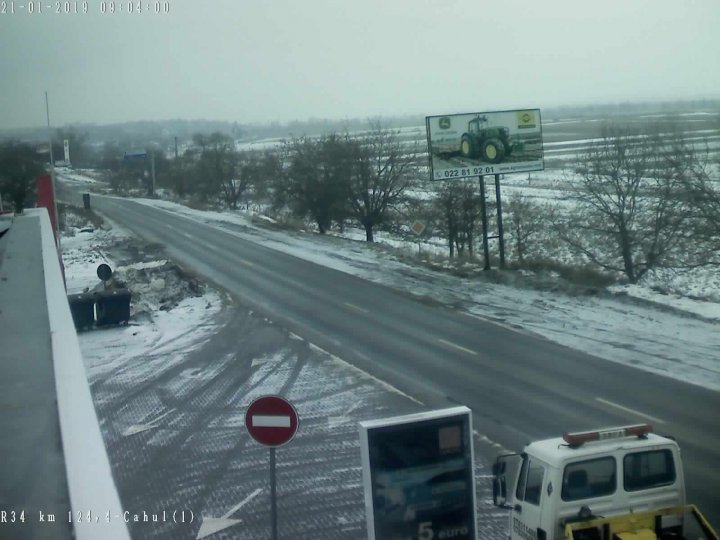 Attention drivers! Updated winter road conditions across Moldova 