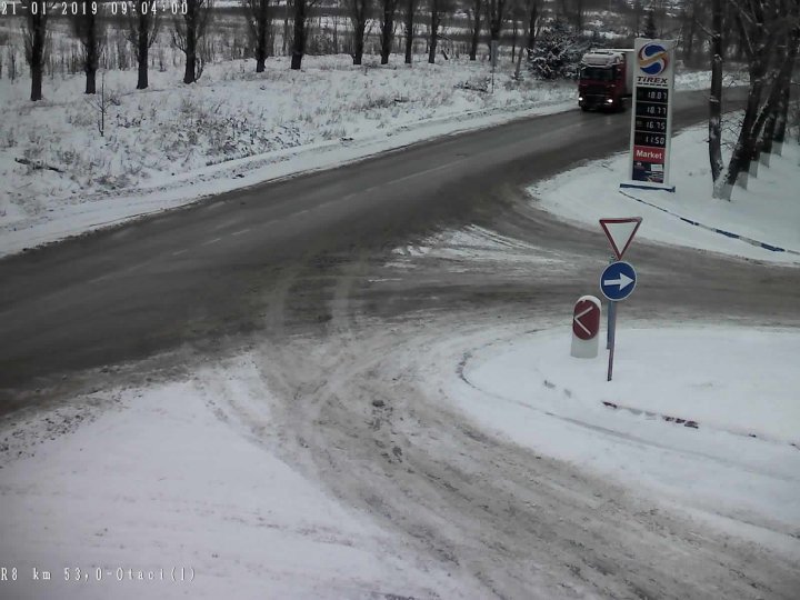 Attention drivers! Updated winter road conditions across Moldova 