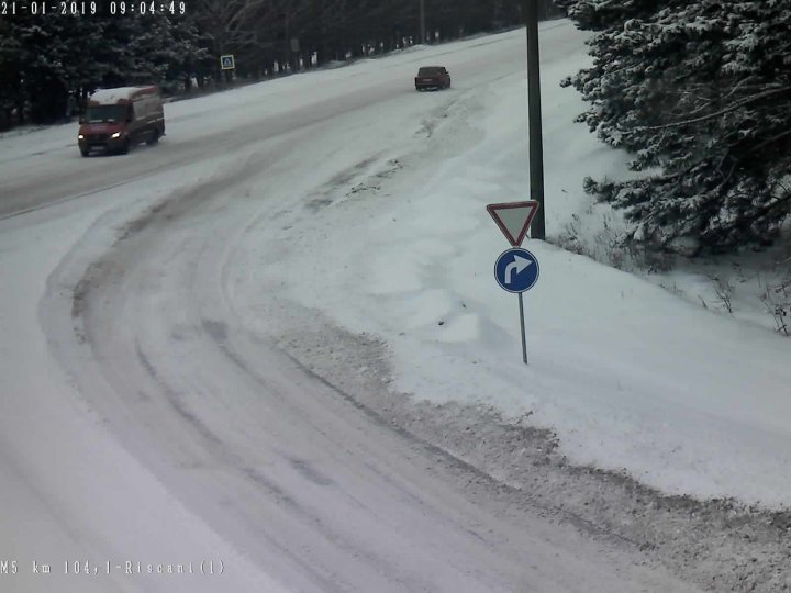 Attention drivers! Updated winter road conditions across Moldova 