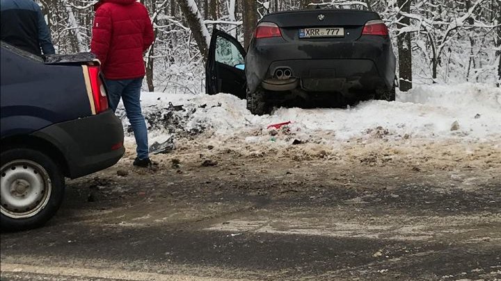 Grave accident on Chisinau-Hancesti road. Cars were violently hit (PHOTO)