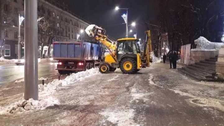 Snow removal works of the Capital CONTINUES